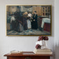 Kissing the Relic, 1893 - Floater Framed Canvas Print