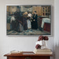 Kissing the Relic, 1893 - Floater Framed Canvas Print
