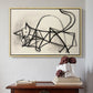 Study of a Cat (Étude de chat), 1946 - Floater Framed Canvas Print