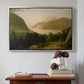 Hudson River Scene, 1857 - Floater Framed Canvas Print