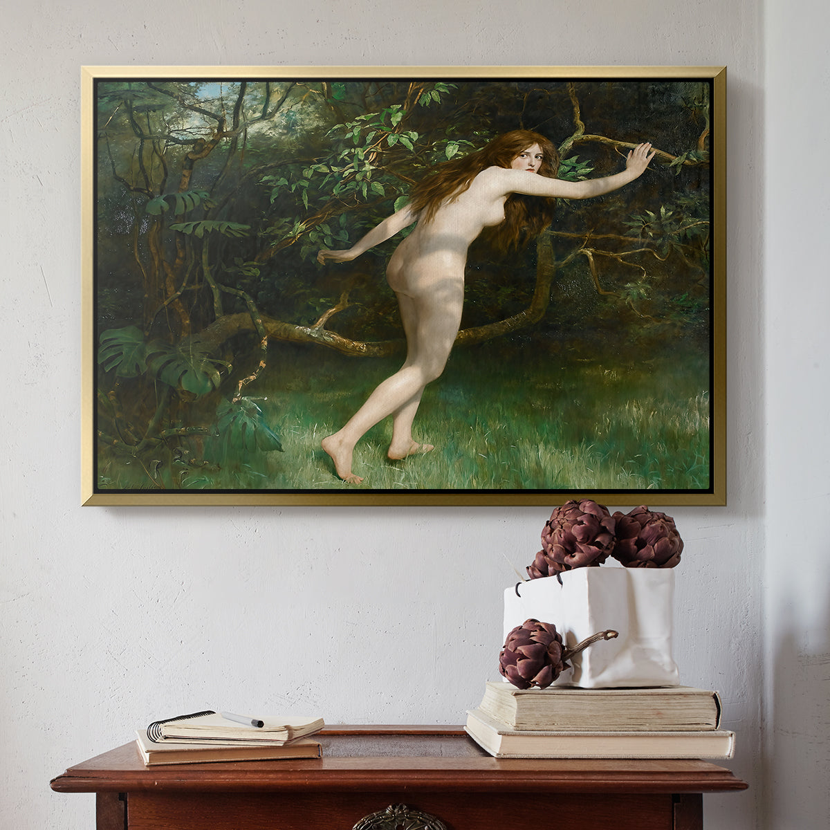 Eve, 1911 - Floater Framed Canvas Print
