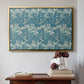 Tulip (Teal), 1875 - Floater Framed Canvas Print