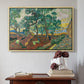 The Garden of Saint-Paul Hospital, 1889 - Floater Framed Canvas Print