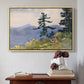North Woods Club, Adirondacks, 1892 - Floater Framed Canvas Print