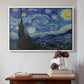 The Starry Night, 1889 - Floater Framed Canvas Print