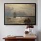 From the Inlet of Oslo, 1874 - Floater Framed Canvas Print