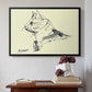 Cat (Le chat), c. 1961 - Floater Framed Canvas Print