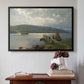 The Jetty at Feste near Moss, 1898 - Floater Framed Canvas Print