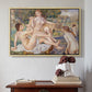 The Large Bathers, 1884-1887 - Floater Framed Canvas Print