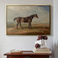 Dr. Syntax, a Bay Racehorse, Standing in a Coastal Landscape, an Estuary Beyond, c. 1820 - Floater Framed Canvas Print