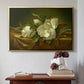 Magnolias on Gold Velvet Cloth, c. 1888-1890 - Floater Framed Canvas Print