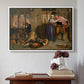 The Flight of Madeline and Porphyro, 1848 - Floater Framed Canvas Print