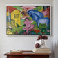 The Dream, 1912 - Floater Framed Canvas Print