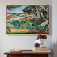 Landscape at Collioure, 1907 - Floater Framed Canvas Print