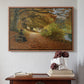 A Wooded Path in Autumn, 1902 - Floater Framed Canvas Print