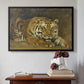 Study of a Tiger for Circe, 1885 - Floater Framed Canvas Print
