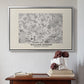 Fleurs, 1866 (Morris Inspired) - Floater Framed Canvas Print