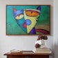 Celestial Cat - Floater Framed Canvas Print