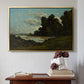 The River Loire at Nevers, 1901 - Floater Framed Canvas Print
