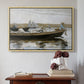 Boys in a Dory, 1873 - Floater Framed Canvas Print