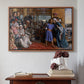 The Finding of the Saviour in the Temple, 1854-1860 - Floater Framed Canvas Print