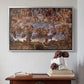 The Last Judgment (Charon's Boat and the Damned), 1536-1541 - Floater Framed Canvas Print