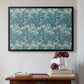 Tulip (Teal), 1875 - Floater Framed Canvas Print