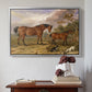 Portrait of Reformer, Blucher, Tory and Crib, Property of Rowland Alston, Esq., M.P., 1835 - Floater Framed Canvas Print