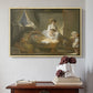 The Visit to the Nursery, c. 1775 - Floater Framed Canvas Print