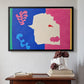 The Wolf (Le loup), from Jazz, 1947 - Floater Framed Canvas Print