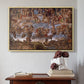 The Last Judgment (Charon's Boat and the Damned), 1536-1541 - Floater Framed Canvas Print