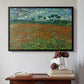Field with Poppies, 1889 - Floater Framed Canvas Print