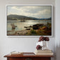 By the Water, 1876 - Floater Framed Canvas Print