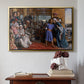 The Finding of the Saviour in the Temple, 1854-1860 - Floater Framed Canvas Print