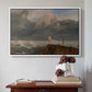 Port Ruysdael, 1827 - Floater Framed Canvas Print
