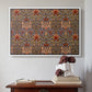 Snakeshead - Red/Cumin, c. 1876 - Floater Framed Canvas Print