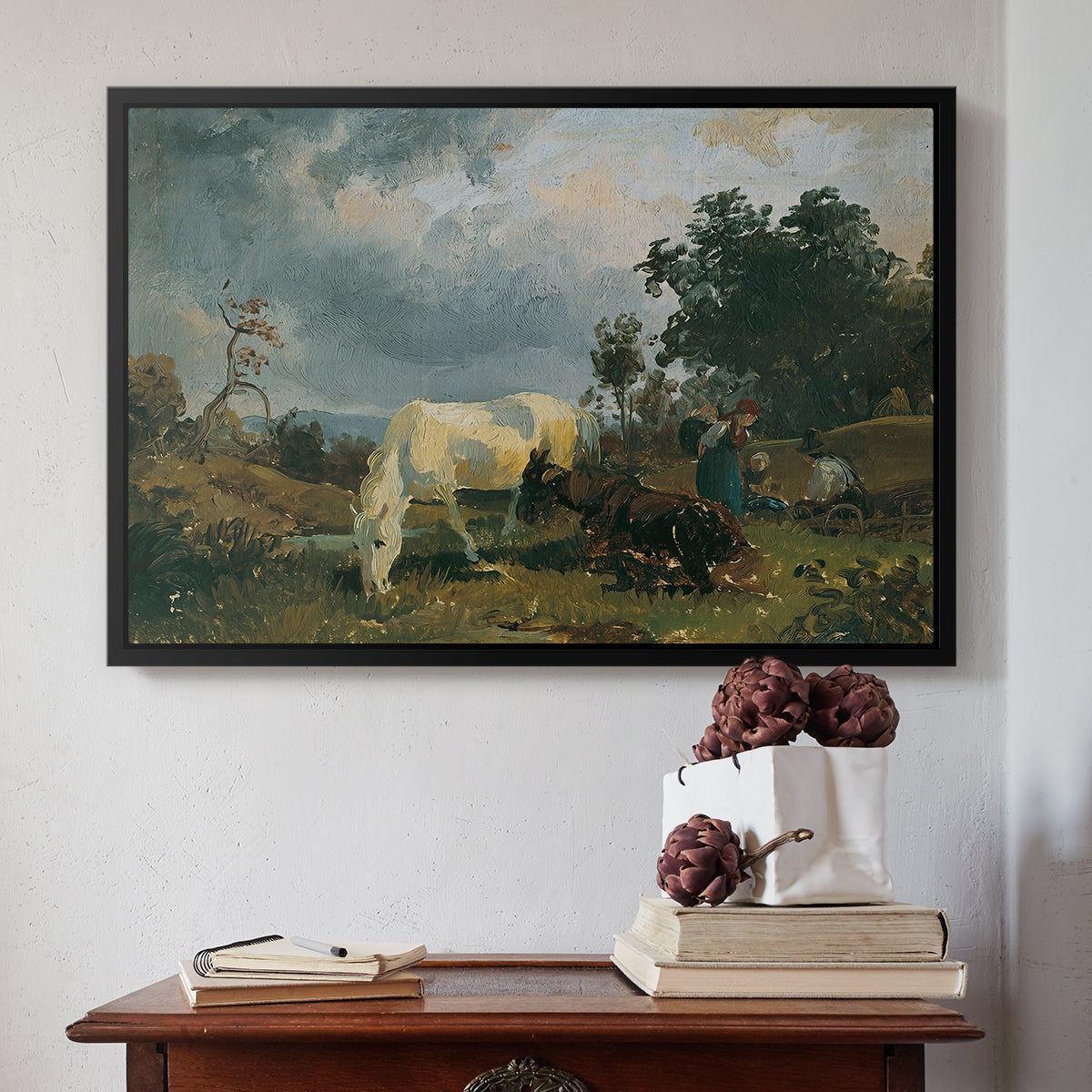 A Mold on the Heath, c. 1830 - Floater Framed Canvas Print
