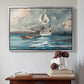 Sloop, Nassau, 1899 - Floater Framed Canvas Print