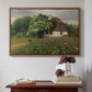 Farmhouse with Meadow Flowers, 1909 - Floater Framed Canvas Print