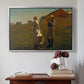 A Temperance Meeting, 1874 - Floater Framed Canvas Print