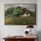 Farmhouse with Meadow Flowers, 1909 - Floater Framed Canvas Print