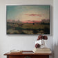 The Marshes at Rhode Island, 1866 - Floater Framed Canvas Print