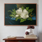 Giant Magnolias on a Blue Velvet Cloth, c. 1890 - Floater Framed Canvas Print