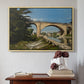The Railroad Bridge at Briare, 1888 - Floater Framed Canvas Print