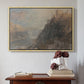 Rheinfels Looking to Katz and Gourhausen, 1817 - Floater Framed Canvas Print