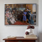 The Finding of the Saviour in the Temple, 1854-1860 - Floater Framed Canvas Print