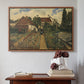 Garden of a Florist (The Flower Garden), 1864 - Floater Framed Canvas Print