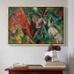 In the Rain, 1912 - Floater Framed Canvas Print