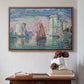Entrance to the Port of La Rochelle, 1921 - Floater Framed Canvas Print