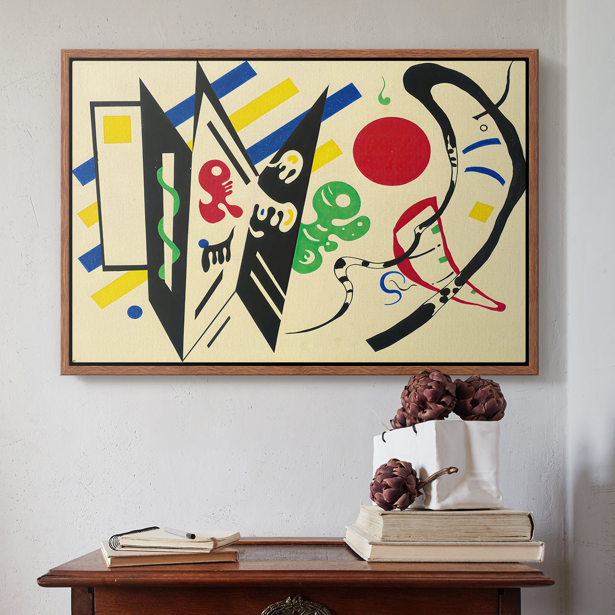 Reciprocity (Réciproque), 1935 - Floater Framed Canvas Print
